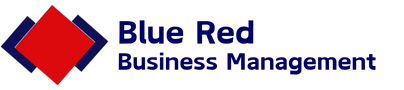 Blue Red Business Mangement